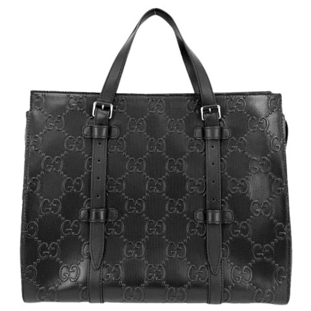 Gucci Vintage Pre-owned Tote Bag - Vintage - unisex - Sort - ONE SIZE - Læder