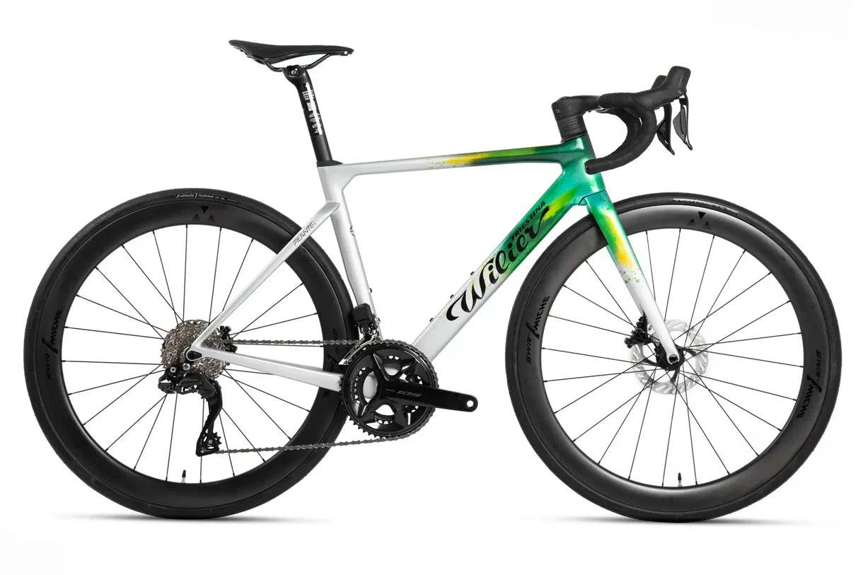Wilier Filante SL 2025 - Shimano 105 Di2 2x12sp - Miche SWR EVO 50 - 170 / M / F20 WHITE RED GLOSSY (M)
