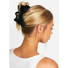 Hårklämma Med Rosett, Black - ONE SIZE