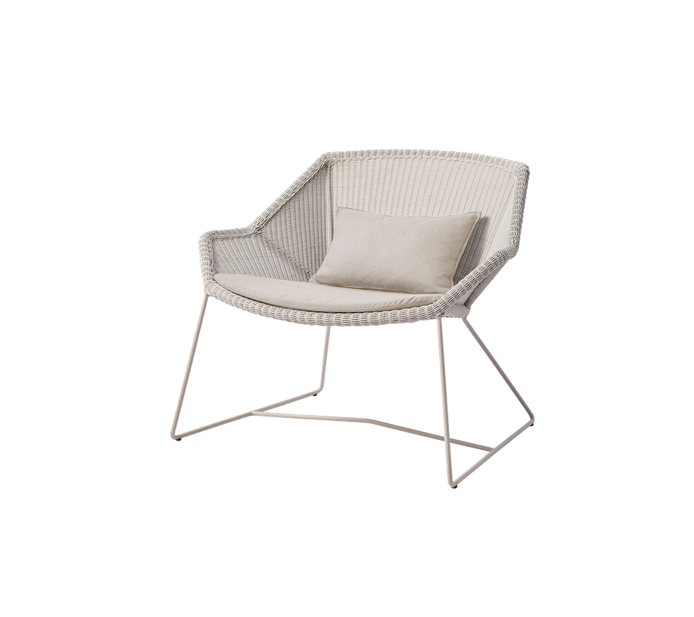Breeze loungestol - Ingen stol / Cane-line Natté - White