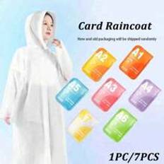 1PC  Durable Waterproof Rain Ponchos With Hood - Lightweight & Quick-Dry For Outdoor Adventures - One-Size-Fits-All, Waterproof Unisex Rain Jacket ,Ideal For Men & Women - Colorful Designs For Spontaneous Fun,Lightweight Portable Disposable Raincoat - Ultra-Waterproof And Breathable For Men And Women - Ideal For Camping, Hiking, Cycling, And Outdoor Activities