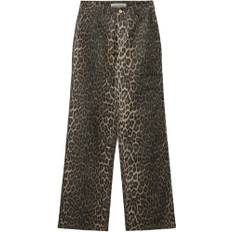 Sofie Schnoor Neikask Stl. 8 år / 128 cm unisex - Byxor Från Magasin - Light Brown Leopard (8 år / 128 cm)