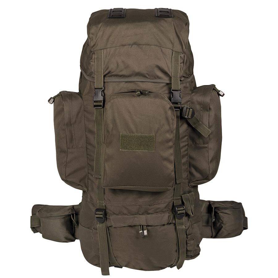 Militär ryggsäck i oliv - 88 liter