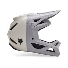 FOX Rampage 5050 fullface-hjelm lysgrå - Hjelmstørrelse 59-60 cm