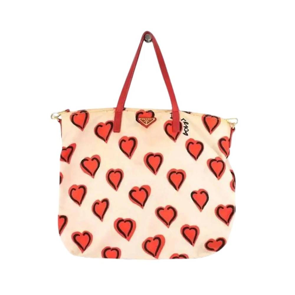 Prada Vintage Pre-owned Cabas en tissu - Vintage - Dame - Flerfarvet - ONE SIZE -