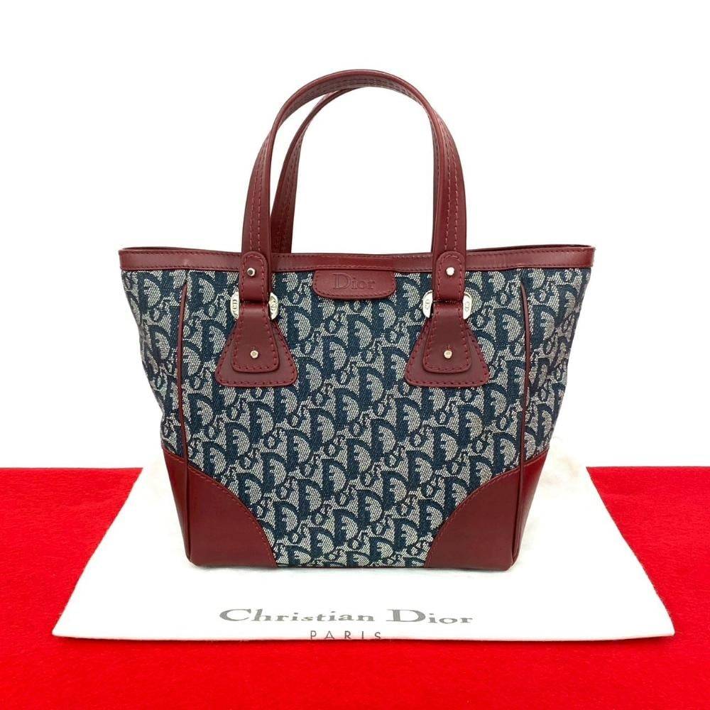 Dior Vintage Dior Tote W 9.5cm x L 25cm x D 24cm - Totebags hos Magasin.