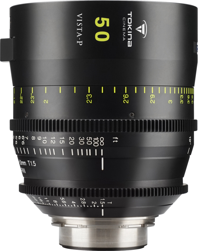 Tokina Vista-P 50mm T1.5 Cinema Canon EF