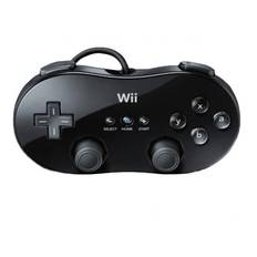 Eftermarknads Wii Classic kontroll – Svart – Begagnat tillbehör till Wii/Wii U