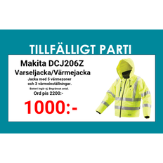 Makita DCJ206Z Varseljacka (Värmejacka)18V (XXL)