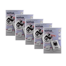 5 pakker Originale Nilfisk Extreme støvsugerposer; Type 107412688