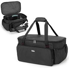 SAMDEW Portable Grill Bärväska Kompatibel med Weber 1141056 Go-Anywhere Gasgrill, Camping Grill Cover kompatibel med Weber 1131004 Go-Anywhere kolgrill, Endast Påse (Patenterad Design)