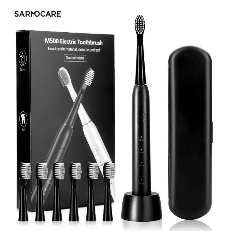 Cheap Price Wireless Rechargeable IPX7 Adult Timer Oral Cleaning Whitening Teeth Brush Soft Bristle Sonic Electric Toothbrush