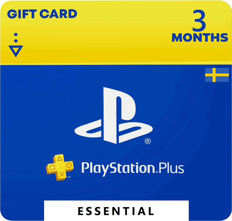 PlayStation Plus Essential 3 Months Sweden