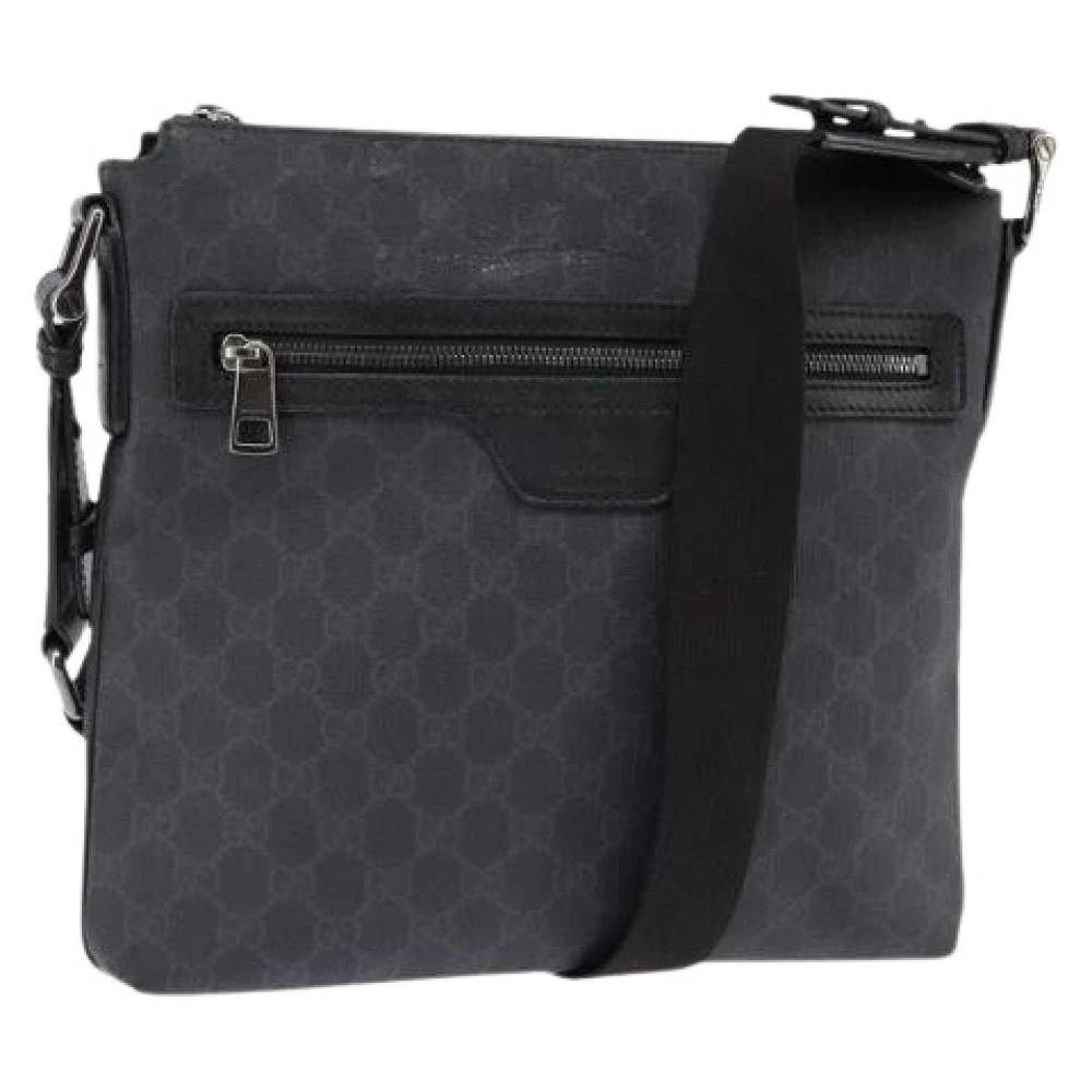 Gucci Vintage Pre-owned Plastic Cross Body Bag - Vintage - Dame - Sort - ONE SIZE -