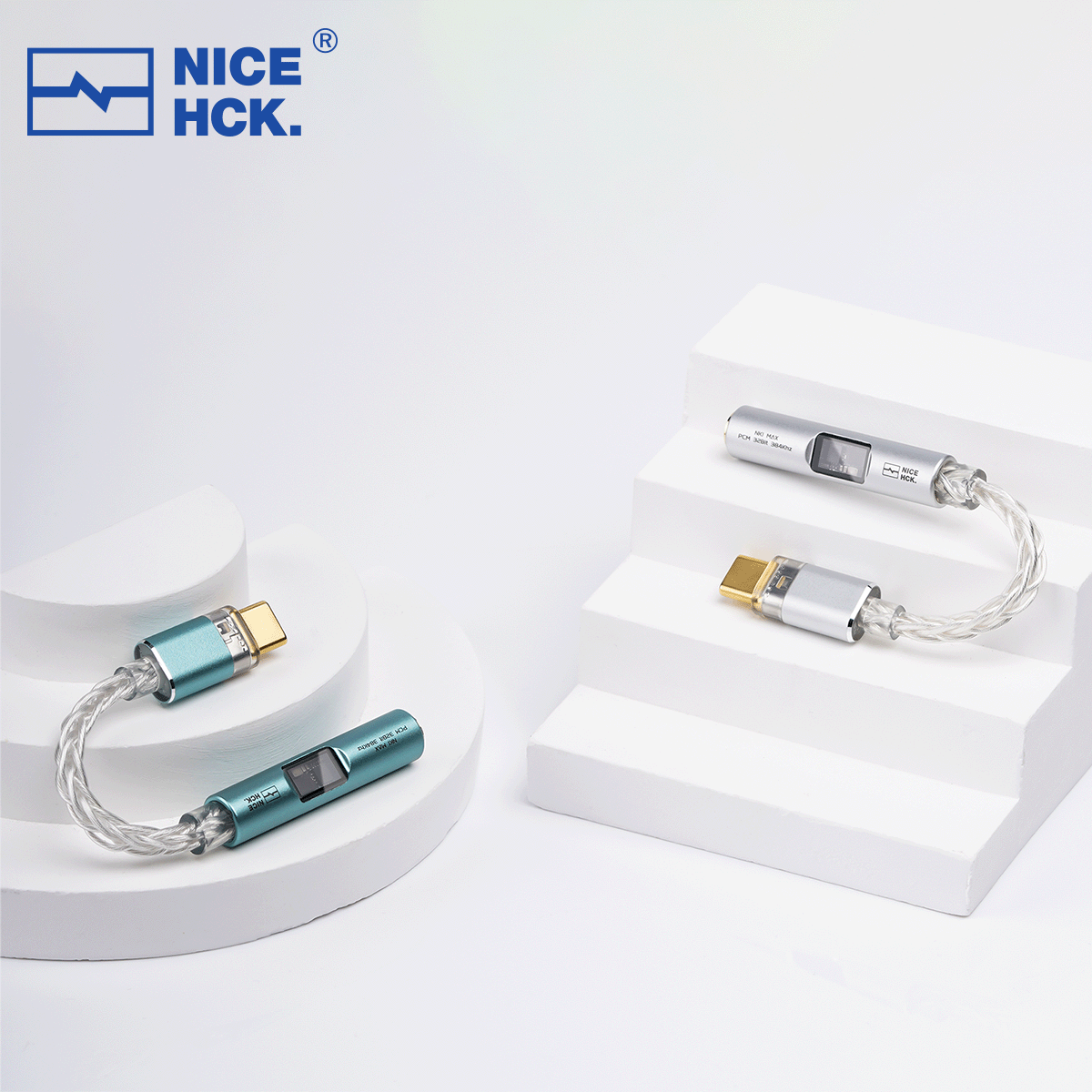 NICEHCK NK1 MAX Audio Adapter MAX97220 OP-AMP IC CX31993 Decoding Chip Type-C to 3.5mm DAC Cable Converters High Resolution AMP