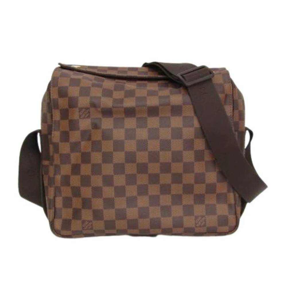 Louis Vuitton Vintage Pre-owned Naviglio N45255 Skuldertaske - Vintage - unisex - Brun - ONE SIZE - Uld