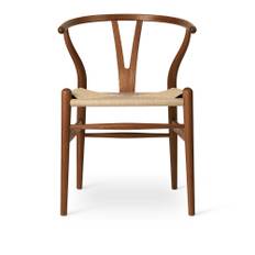 Carl Hansen - CH24 Y-stolen, Mahogny, Oljad, Naturflätad - Matstolar - Hans J. Wegner