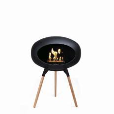 Le Feu Sort Biopejs - Ground Black 45cm - Røget Eg