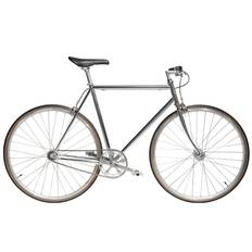 Jitensha Tokyo Fixie & Single-speed cykel - Krom / Alu / Sort
