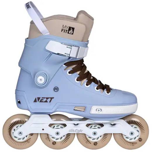 Powerslide Next 2.0 SL 80 Freeskates (Soft Blue)