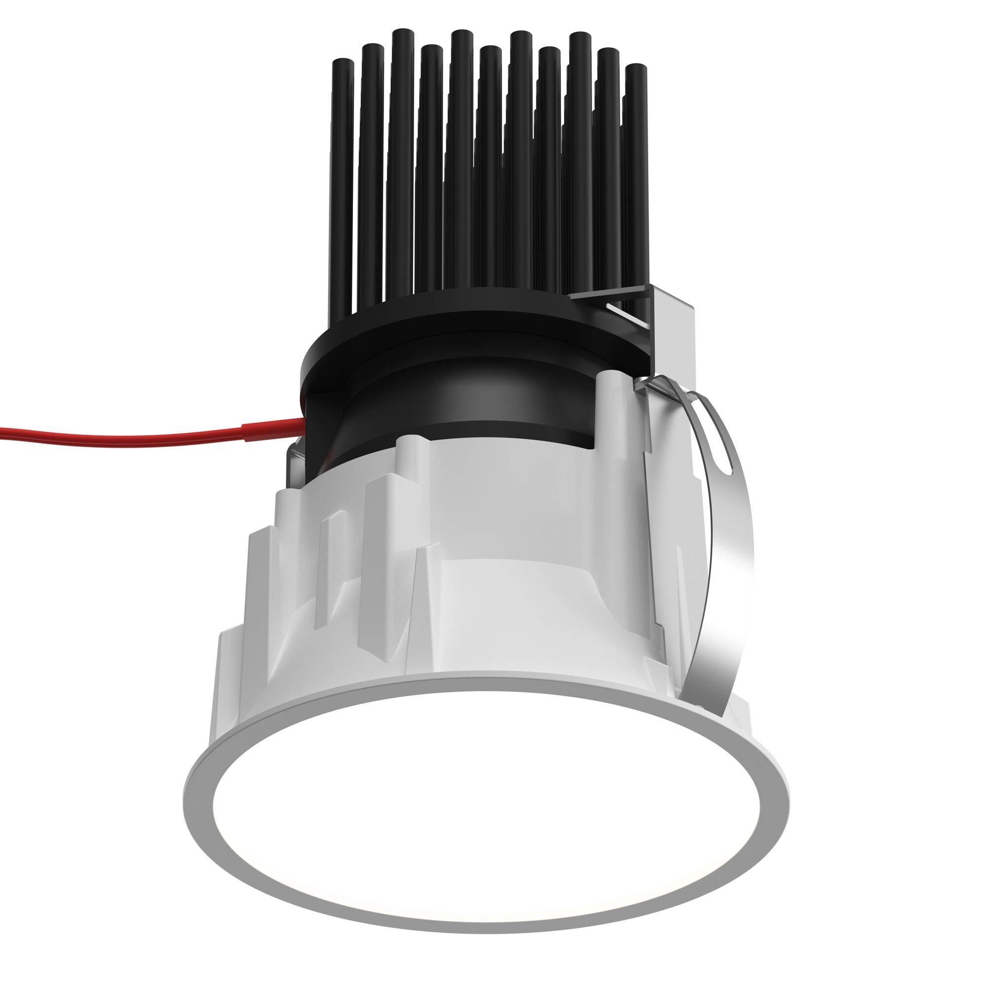 LP70 Recessed Loftlampe Ø8 11W 3000K & On/Off Hvid.