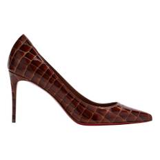 Christian Louboutin, Skor, Dam, Brun, 38 EU, Högklackad Kate Pump