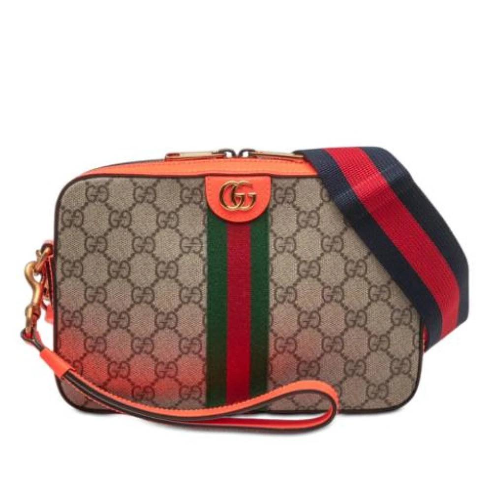 Gucci Vintage Pre-owned Ophidia Crossbody Taske - Vintage - unisex - Beige - ONE SIZE - Uld