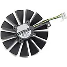 [Grafikkortsfläkt] 95 mm PLD10010B12HH kylfläkt ersättning kompatibel med 1650 1660 Ti SUPER RTX 2060 grafikkort kylning perfektion (färg: PLD10010S12H)