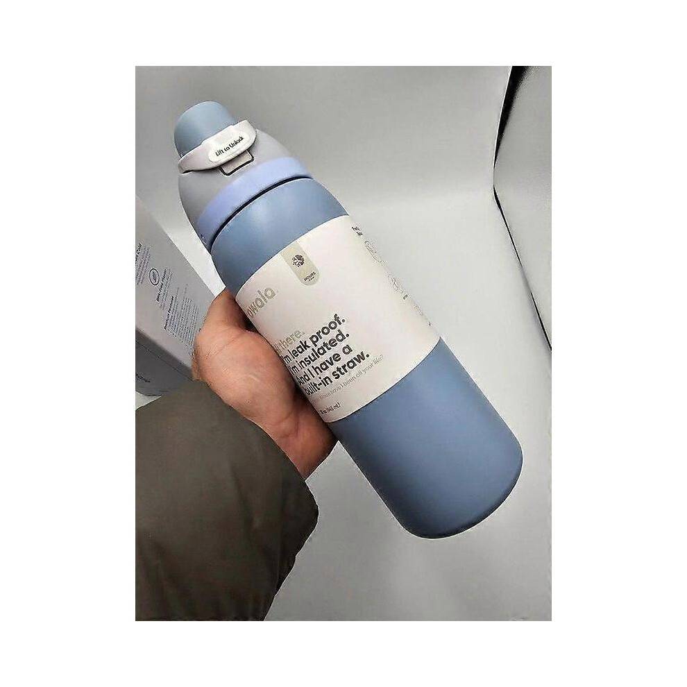 (24oz) Owala Freesip 24/32oz Water Bottle Sea Salt