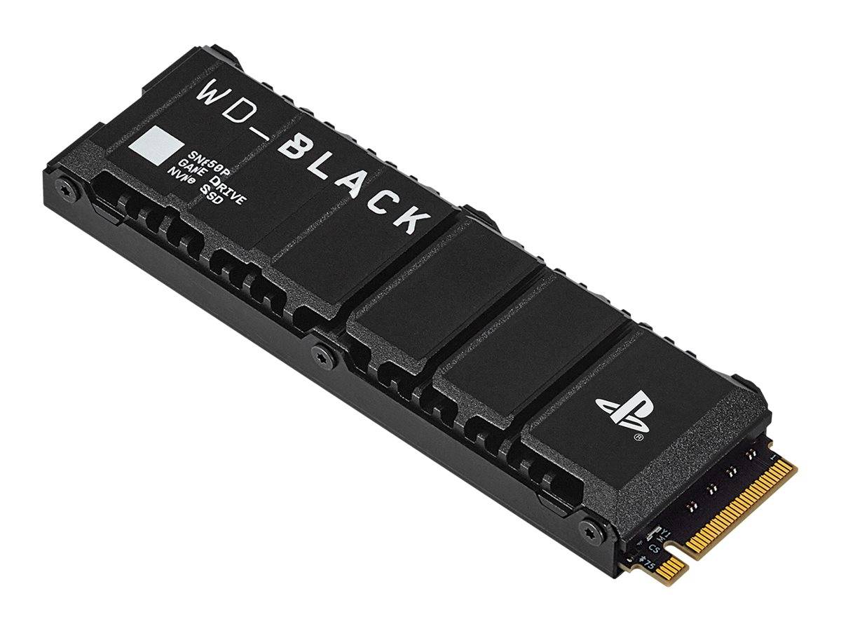 WD Black SN850P NVMe SSD WDBBYV0020BNC-WRSN - SSD - 4 TB - inbyggd - M.2 2280 - PCIe 4.0 x4 (NVMe) - integrerad kylfläns - för Sony PlayStation 5