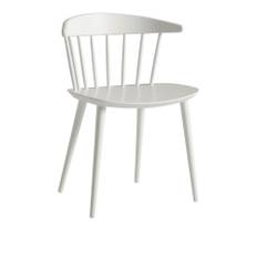 HAY - J104 Chair, White - Spisebordsstole - Jørgen Bækmark - Hvid - Træ
