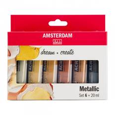 Amsterdam Standard Acrylics Metallic Set 6×20 ml