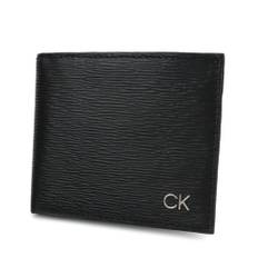 Bifold Wallet Key Ring Set Billfold With Coin Pocket Key Fob Gift Set 31CK330016 Black [Calvin Klein] [Item]