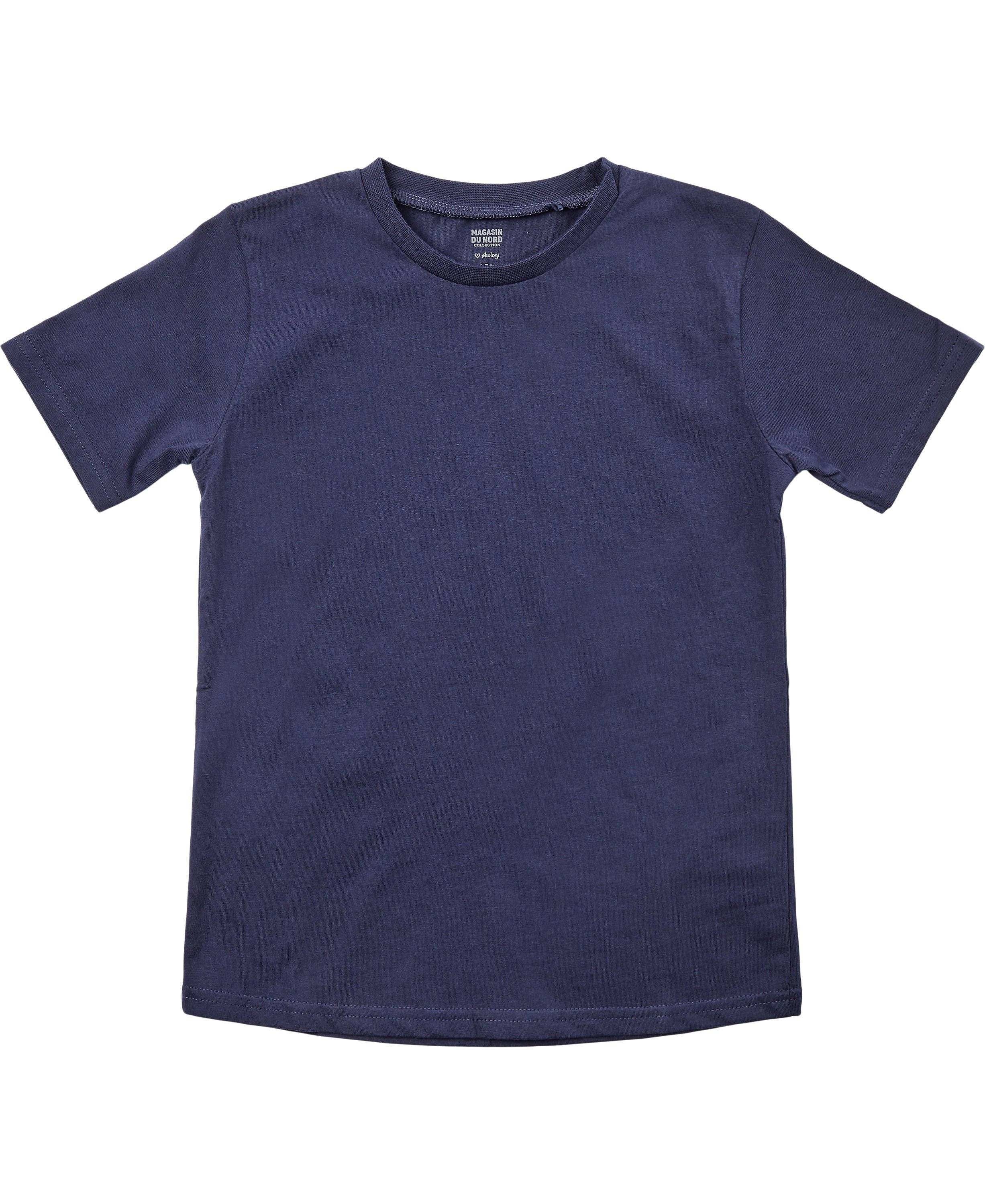 Magasin Michel 1G Str 67 år / 116122 cm Navy Blazer Kortærmede Tshirts Bomuld.