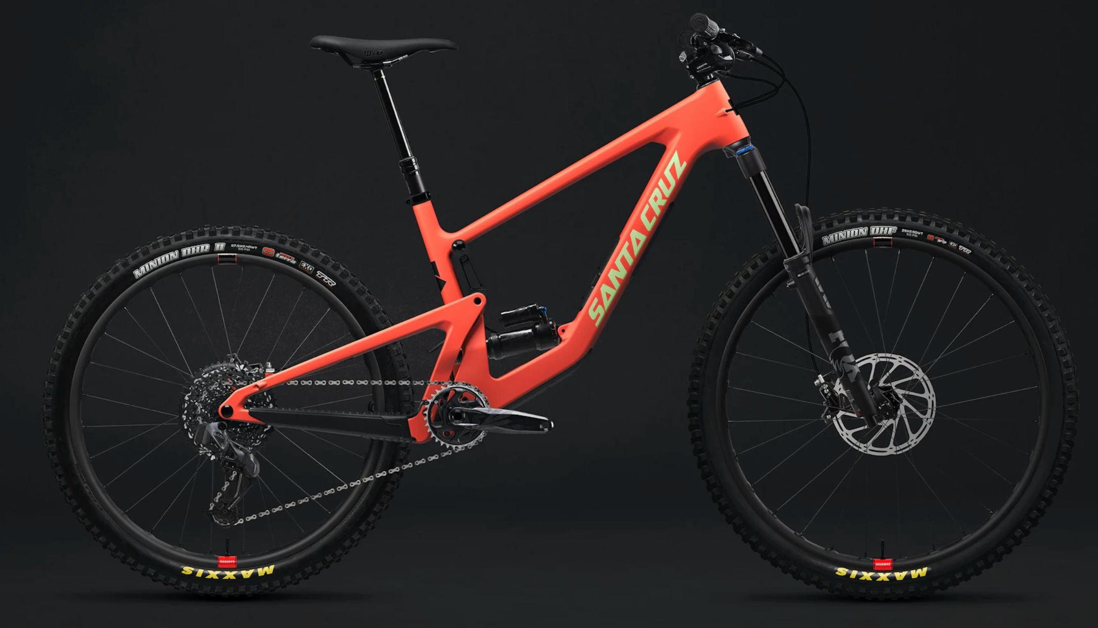 Santa Cruz - Bronson - Rød - S (MX) / GX AXS | Carbon C