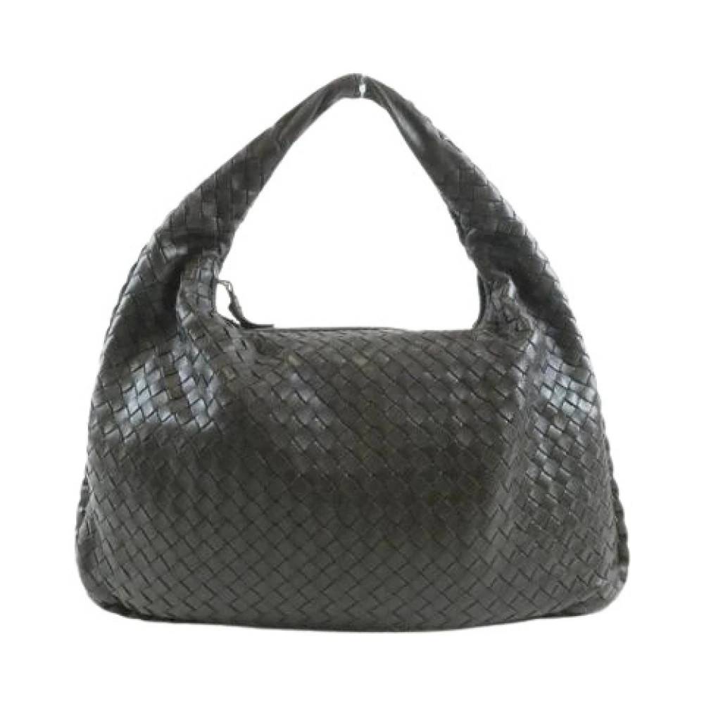 Bottega Veneta Vintage Pre-owned Læder Skuldertaske - Vintage - Dame - Brun - ONE SIZE - Uld