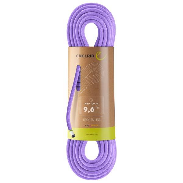 Edelrid Neo 100 3R 9,6 Helreb størrelse 70 m farve lilla