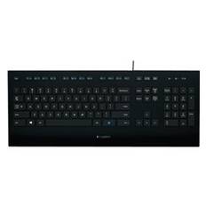 Logitech Corded K280e Tastatur Kabling Nordisk