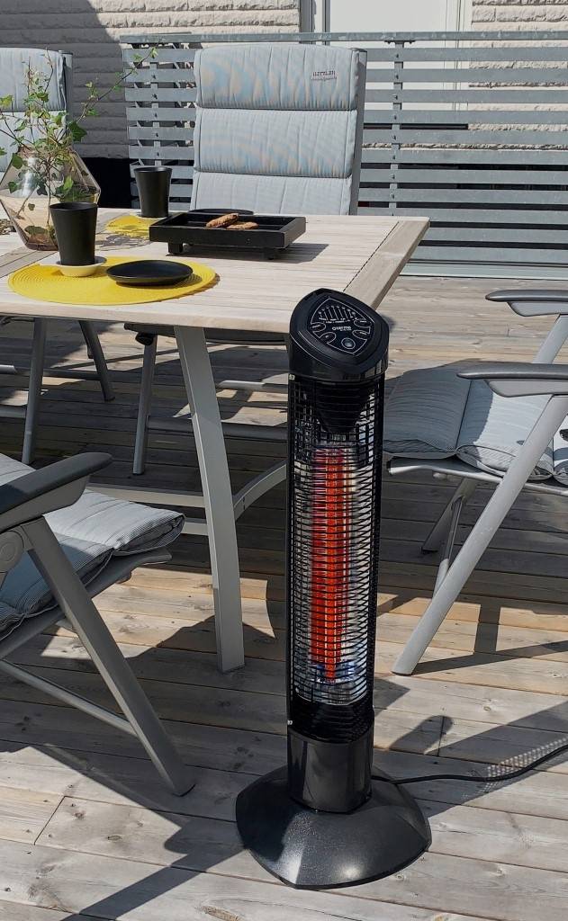 Pisa Golvvärmare 450-900W Utomhus IP55