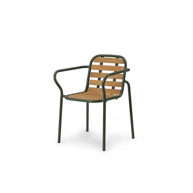 Normann Copenhagen Vig Fåtölj Robinia Trädgårdsstol Dark Green
