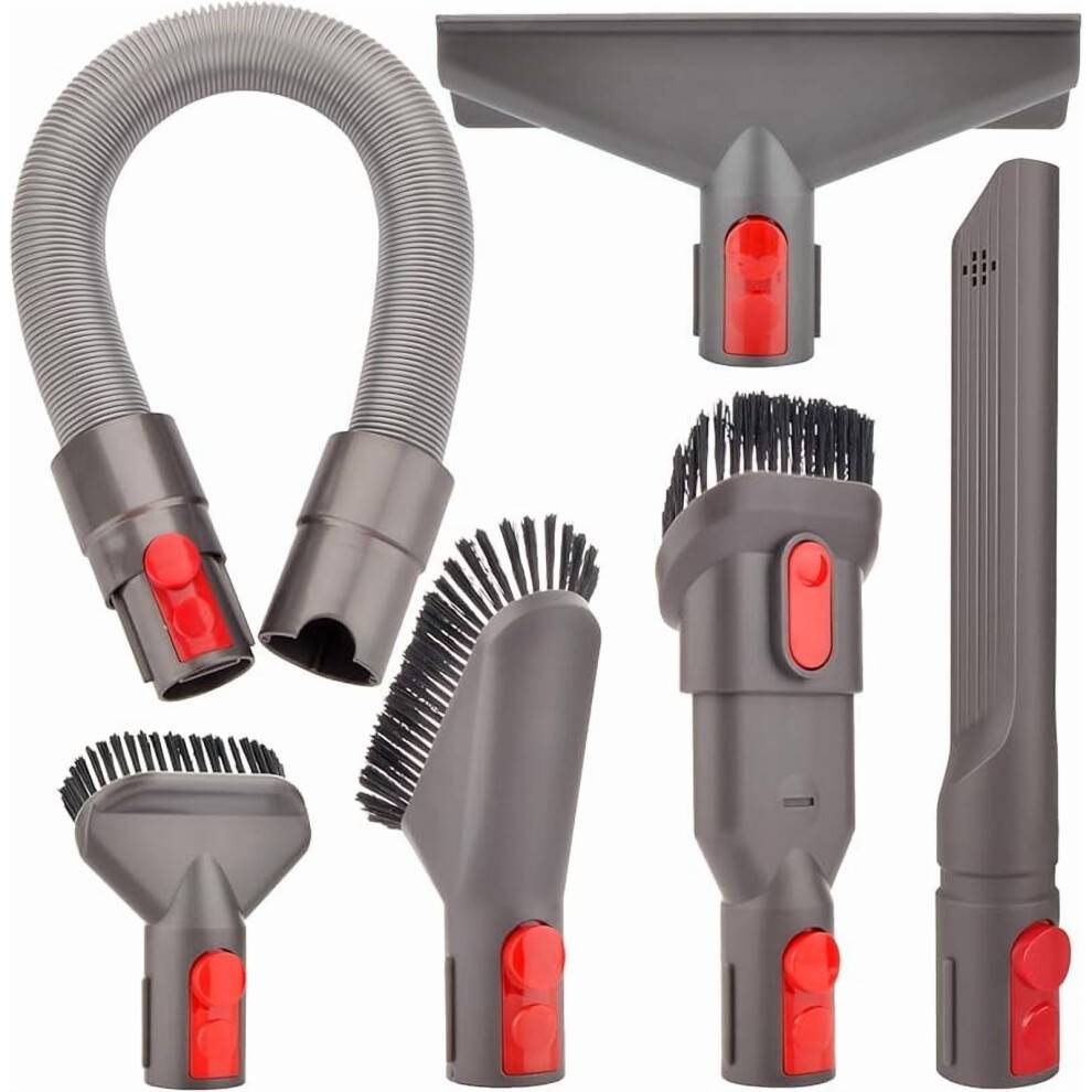 Tilbehørssæt til Dyson V7-V15 trådløse støvsugere, kompatibel med Detect/Absolute/Outsize/Slim tilbehør