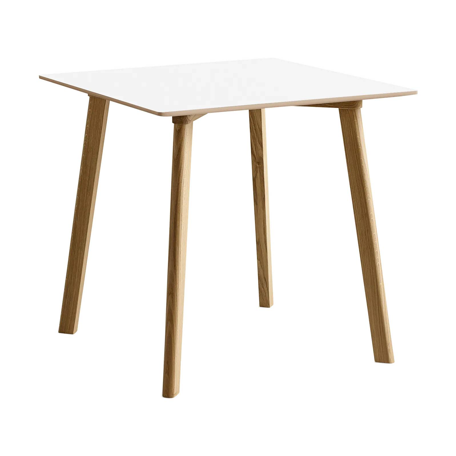 HAY CPH210 Deux 2.0 bord 75x75 cm Pearl white-lacquered oak - Vit