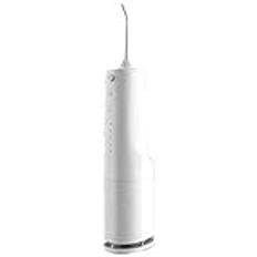 GeRRiT Vatten Flosser Trådlös Tänder Cleaner Dental Oral Irrigator Power Dental Flosssers IPX7 Vattentät tänder renare med 4 rengöringslägen Avtagbar vattentank for hemresor (Color : White)