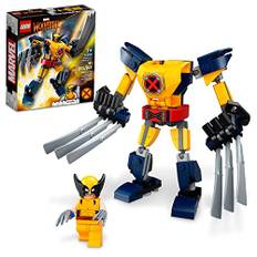 LEGO Marvel Wolverine Mech Armor 76202 Bausatz; Sammlerstück Mech und Minifigur für Wolverine Fans ab 7 Jahren (141 Teile)