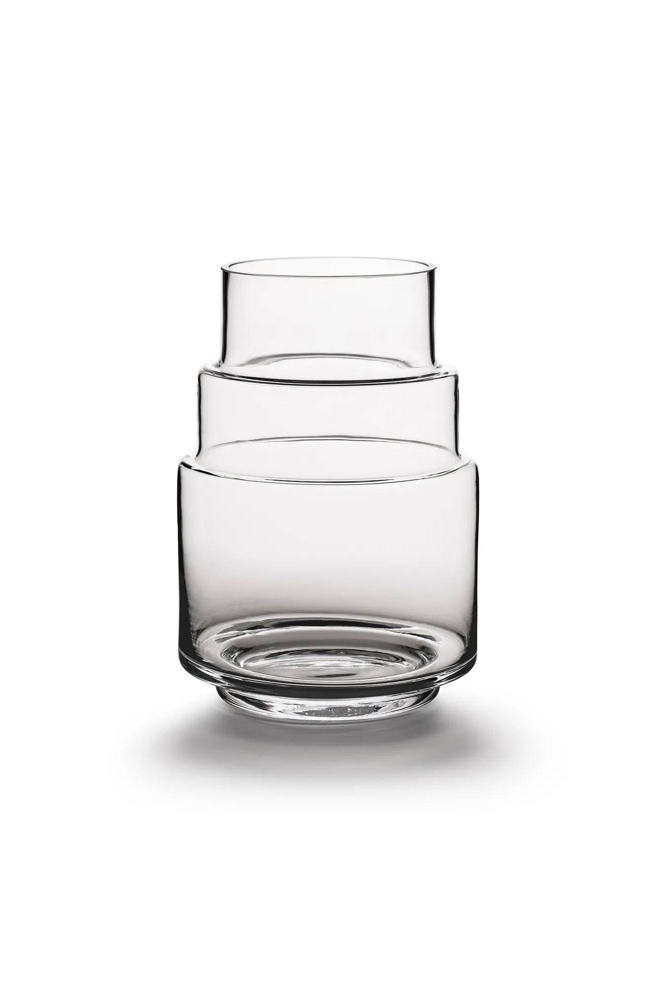 Glimmer Glasvas Klar 23 cm