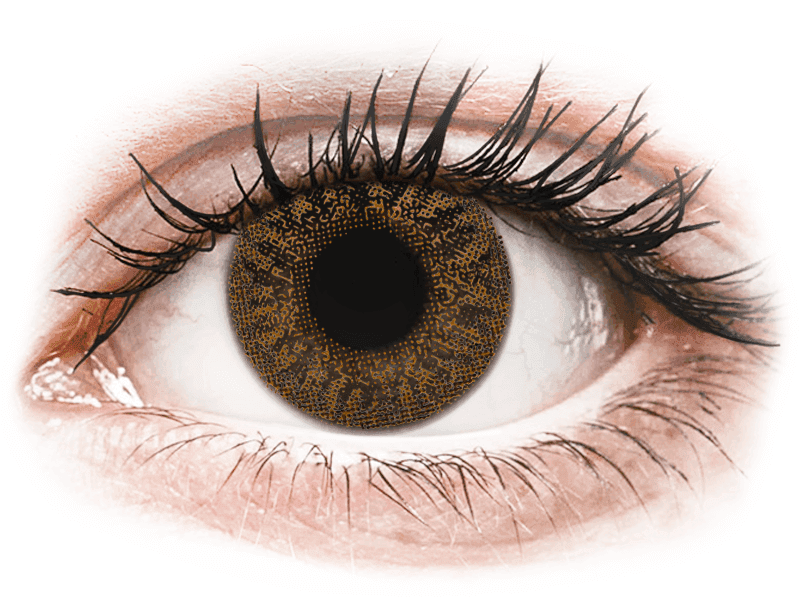 TopVue Color - Honey - styrke (2 linser)