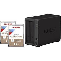 Synology DiskStation DS723+ + Toshiba N300 NAS 3,5" 12TB