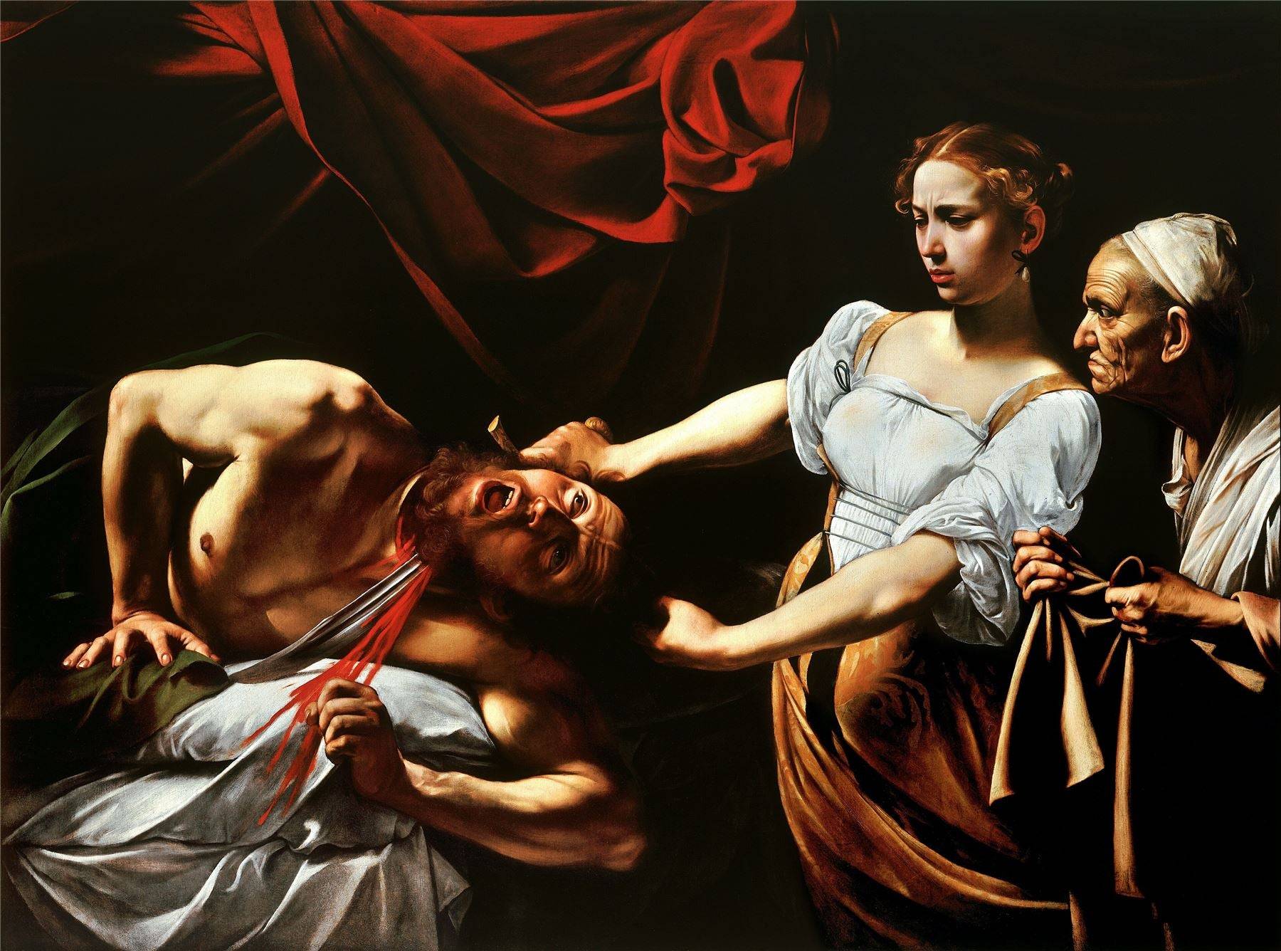Judith Beheading Holofernes by Caravaggio 1000 or 500 Piece Jigsaw Puzzle - 1000