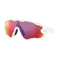 Oakley Jawbreaker Polished White Prizm Road Sunglasses