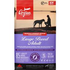 ORIJEN DOG Adult Large Breed - Hundefoder med fersk kylling, fersk kyllingeindmad, rå kalkun, rå laks, rå hele sild. 11,4 kg. IKKE LAGERVARER.